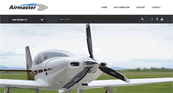 Desktop Screenshot of airmasterpropellers.com